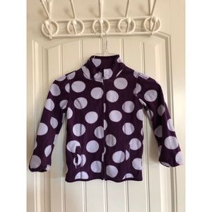 💜 Girls fleece jacket.